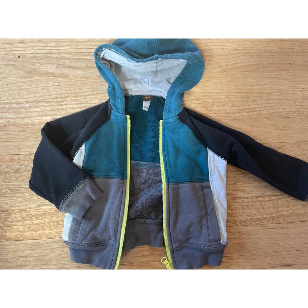 Toddler 2T Tea Collection Boutique Zip Hoodie